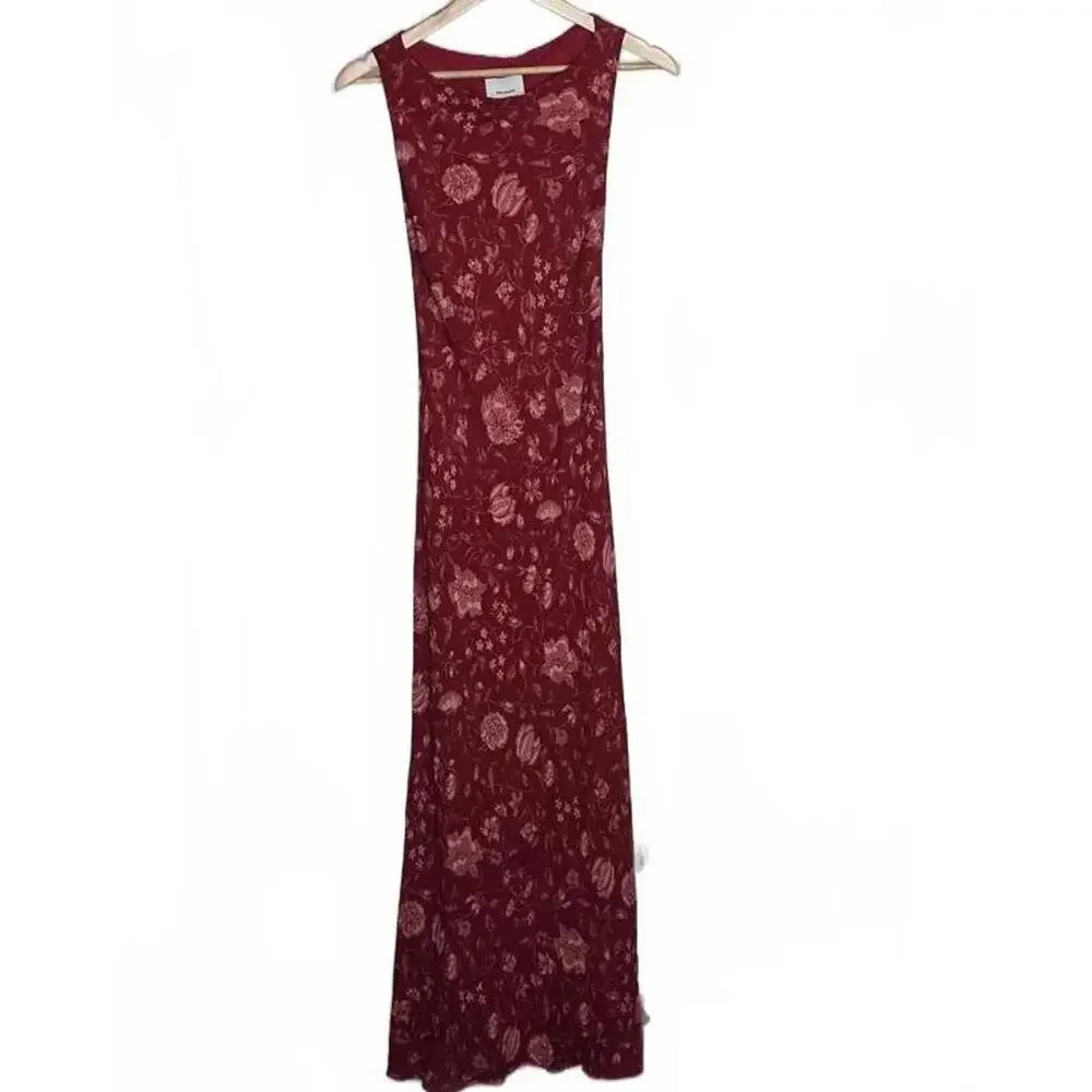 Reformation Prescott Maxi Dress Size Medium Tudor Rose